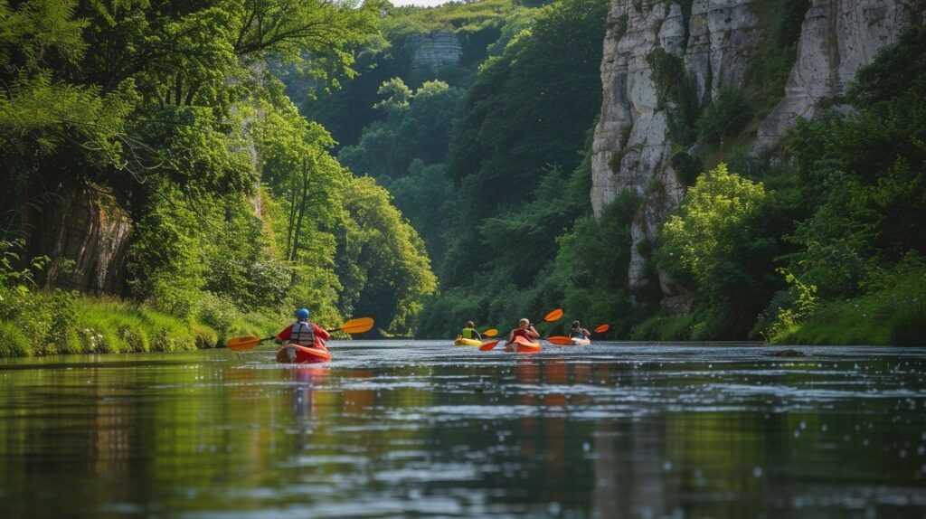 canoe kayak suisse normande